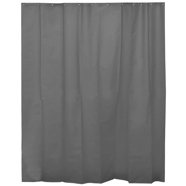 Evideco 1101 Solid Colors Extra Long Shower Curtain Liner Vinyl